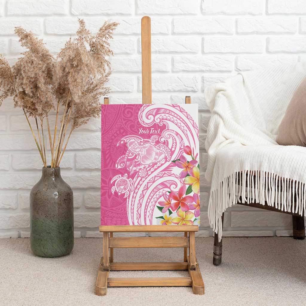 Aloha Maui Island Personalized Canvas Wall Art Rose Dreamy Turtle LT7 - Polynesian Pride