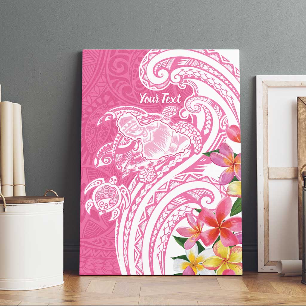 Aloha Maui Island Personalized Canvas Wall Art Rose Dreamy Turtle LT7 - Polynesian Pride