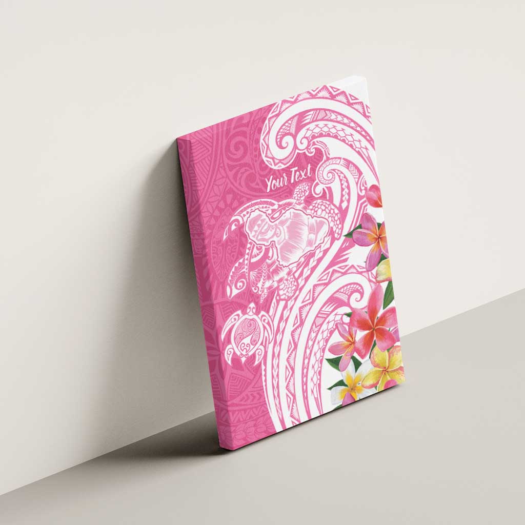 Aloha Maui Island Personalized Canvas Wall Art Rose Dreamy Turtle LT7 - Polynesian Pride