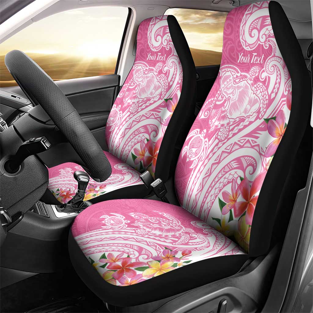Aloha Maui Island Personalized Car Seat Cover Rose Dreamy Turtle