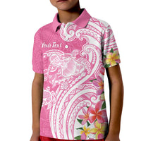 Aloha Maui Island Personalized Kid Polo Shirt Rose Dreamy Turtle