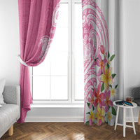 Aloha Maui Island Personalized Window Curtain Rose Dreamy Turtle LT7 - Polynesian Pride