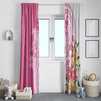 Aloha Maui Island Personalized Window Curtain Rose Dreamy Turtle LT7 - Polynesian Pride