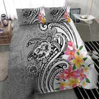 Aloha Kahoolawe Island Personalized Bedding Set Ashen Dreamy Turtle