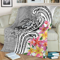 Aloha Kahoolawe Island Personalized Blanket Ashen Dreamy Turtle LT7 - Polynesian Pride