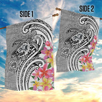 Aloha Kahoolawe Island Personalized Garden Flag Ashen Dreamy Turtle