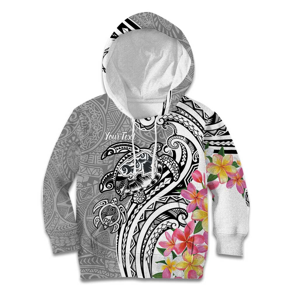 Aloha Kahoolawe Island Personalized Kid Hoodie Ashen Dreamy Turtle