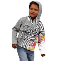 Aloha Kahoolawe Island Personalized Kid Hoodie Ashen Dreamy Turtle