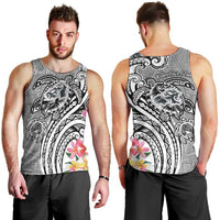 Aloha Kahoolawe Island Personalized Men Tank Top Ashen Dreamy Turtle LT7 - Polynesian Pride