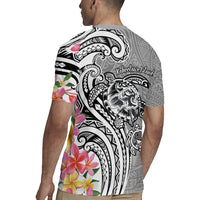 Aloha Kahoolawe Island Personalized Rugby Jersey Ashen Dreamy Turtle LT7 - Polynesian Pride