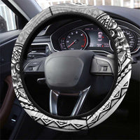 Aloha Kahoolawe Island Steering Wheel Cover Ashen Dreamy Turtle LT7 - Polynesian Pride