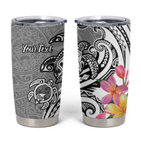 Aloha Kahoolawe Island Personalized Tumbler Cup Ashen Dreamy Turtle