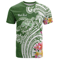 Aloha Molokai Island Personalized T Shirt Sage Dreamy Turtle