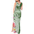 Aloha Molokai Island Personalized Tank Maxi Dress Sage Dreamy Turtle