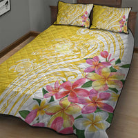 Aloha Oahu Island Personalized Quilt Bed Set Yellow Dreamy Turtle LT7 - Polynesian Pride