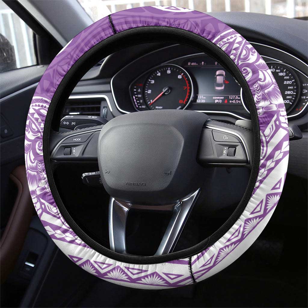 Aloha Kauai Island Steering Wheel Cover Lilac Dreamy Turtle LT7 - Polynesian Pride