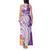 Aloha Kauai Island Personalized Tank Maxi Dress Lilac Dreamy Turtle