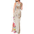 Aloha Ni’ihau Island Personalized Tank Maxi Dress Beige Dreamy Turtle