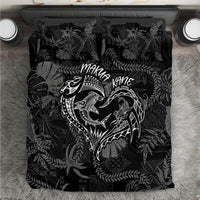 Hawaii Father's Day Vintage Lei Bedding Set Hauoli la Makuakane - Black LT7 Black - Polynesian Pride