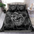 Hawaii Father's Day Vintage Lei Bedding Set Hauoli la Makuakane - Black