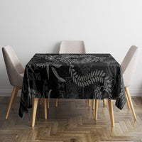 Hawaii Father's Day Vintage Lei Tablecloth Hauoli la Makuakane - Black LT7 - Polynesian Pride