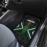 Maori Taiaha Pounamu Whakairo Personalized Car Mats Jade Poutama Motifs LT7 - Polynesian Pride
