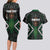 Maori Taiaha Pounamu Whakairo Personalized Couples Matching Long Sleeve Bodycon Dress and Hawaiian Shirt Jade Poutama Motifs