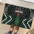 Maori Taiaha Pounamu Whakairo Personalized Rubber Doormat Jade Poutama Motifs
