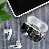 Black Kuki Airani Tapakau AirPods Case Tribal Anchor Mix Tiare
