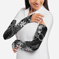 Black Kuki Airani Tapakau Arm Sleeves Tribal Anchor Mix Tiare LT7 - Polynesian Pride