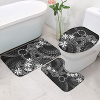 Black Kuki Airani Tapakau Bathroom Set Tribal Anchor Mix Tiare LT7 - Polynesian Pride