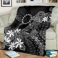 Black Kuki Airani Tapakau Blanket Tribal Anchor Mix Tiare LT7 - Polynesian Pride