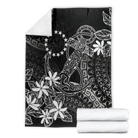 Black Kuki Airani Tapakau Blanket Tribal Anchor Mix Tiare LT7 - Polynesian Pride