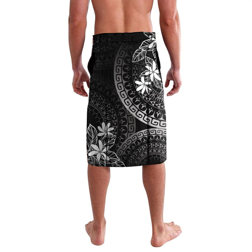 Black Kuki Airani Tapakau Lavalava Tribal Anchor Mix Tiare LT7 - Polynesian Pride