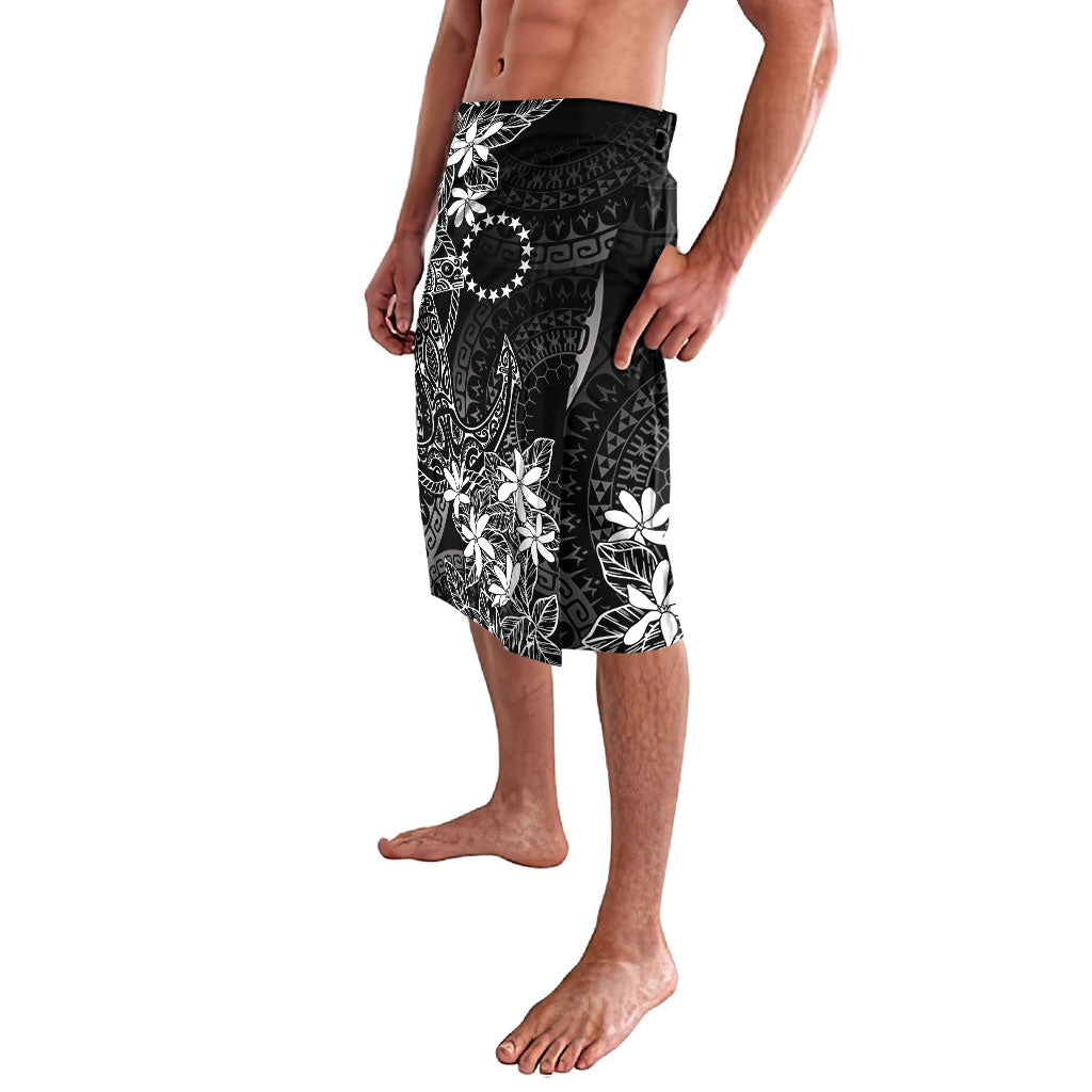 Black Kuki Airani Tapakau Lavalava Tribal Anchor Mix Tiare LT7 - Polynesian Pride