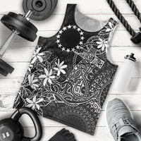 Black Kuki Airani Tapakau Men Tank Top Tribal Anchor Mix Tiare