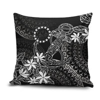 Black Kuki Airani Tapakau Pillow Cover Tribal Anchor Mix Tiare