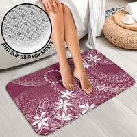Maroon Kuki Airani Tapakau Bathroom Set Tribal Anchor Mix Tiare LT7 - Polynesian Pride