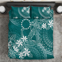 Teal Kuki Airani Tapakau Bedding Set Tribal Anchor Mix Tiare