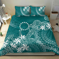 Teal Kuki Airani Tapakau Bedding Set Tribal Anchor Mix Tiare