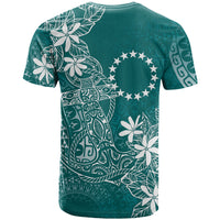 Teal Kuki Airani Tapakau T Shirt Tribal Anchor Mix Tiare LT7 - Polynesian Pride