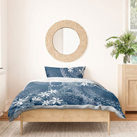 Navy Kuki Airani Tapakau Bedding Set Tribal Anchor Mix Tiare LT7 - Polynesian Pride
