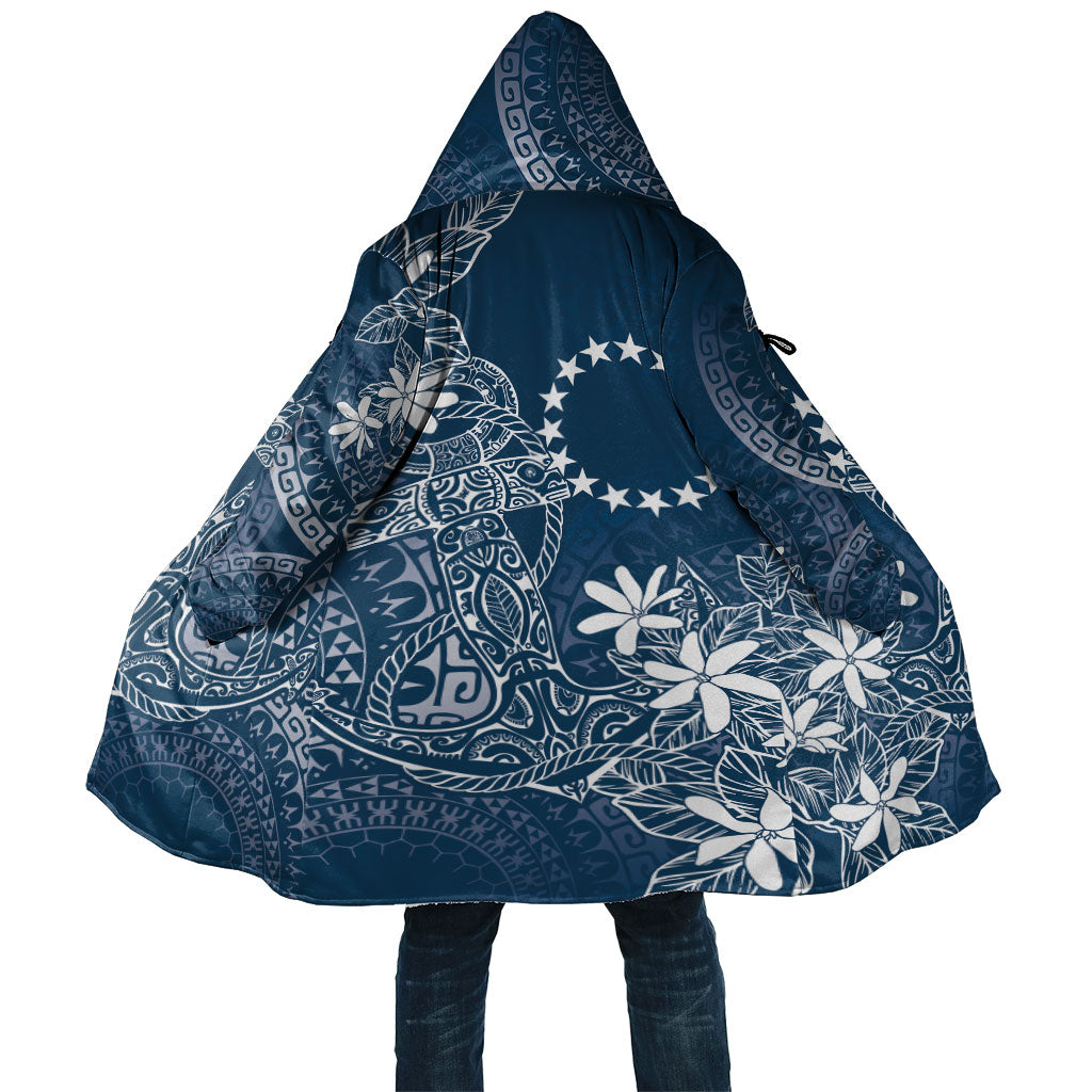 Navy Kuki Airani Tapakau Cloak Tribal Anchor Mix Tiare LT7 Unisex Navy - Polynesian Pride