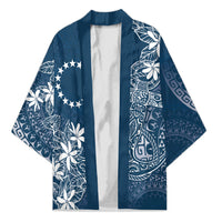 Navy Kuki Airani Tapakau Kimono Tribal Anchor Mix Tiare LT7 Unisex Navy - Polynesian Pride
