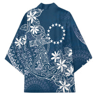 Navy Kuki Airani Tapakau Kimono Tribal Anchor Mix Tiare LT7 - Polynesian Pride