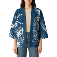Navy Kuki Airani Tapakau Kimono Tribal Anchor Mix Tiare LT7 - Polynesian Pride