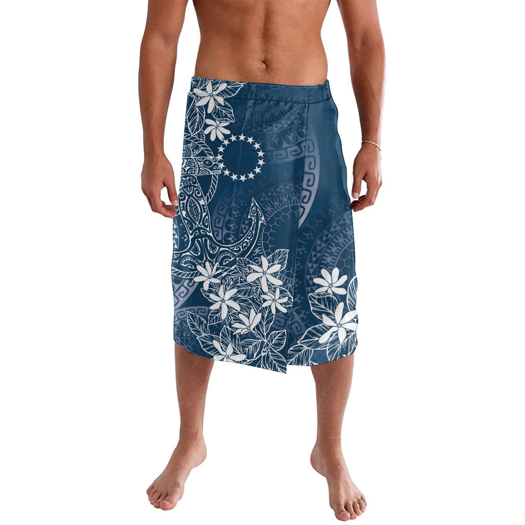 Navy Kuki Airani Tapakau Lavalava Tribal Anchor Mix Tiare LT7 Navy - Polynesian Pride