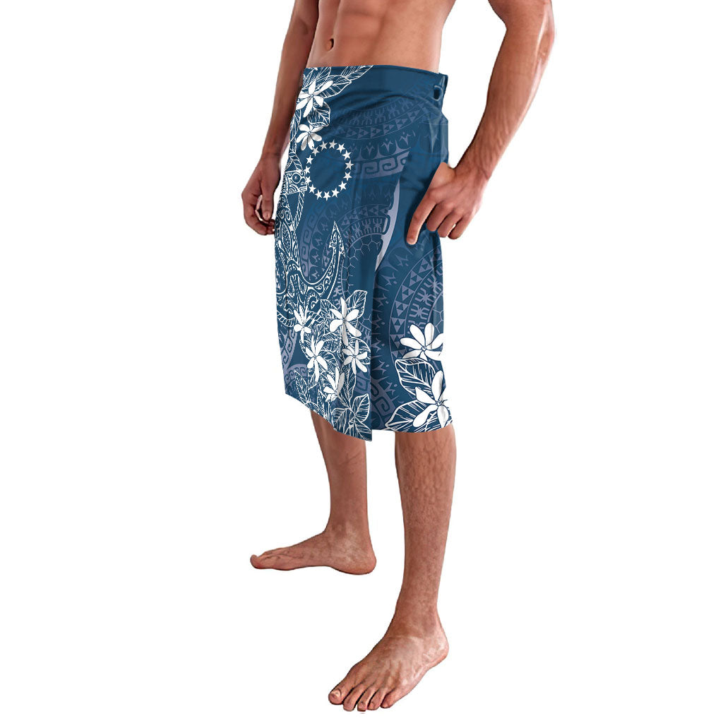 Navy Kuki Airani Tapakau Lavalava Tribal Anchor Mix Tiare LT7 - Polynesian Pride