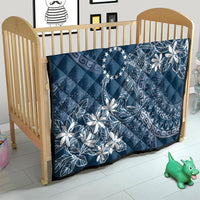 Navy Kuki Airani Tapakau Quilt Tribal Anchor Mix Tiare LT7 - Polynesian Pride