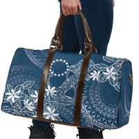 Navy Kuki Airani Tapakau Travel Bag Tribal Anchor Mix Tiare LT7 - Polynesian Pride